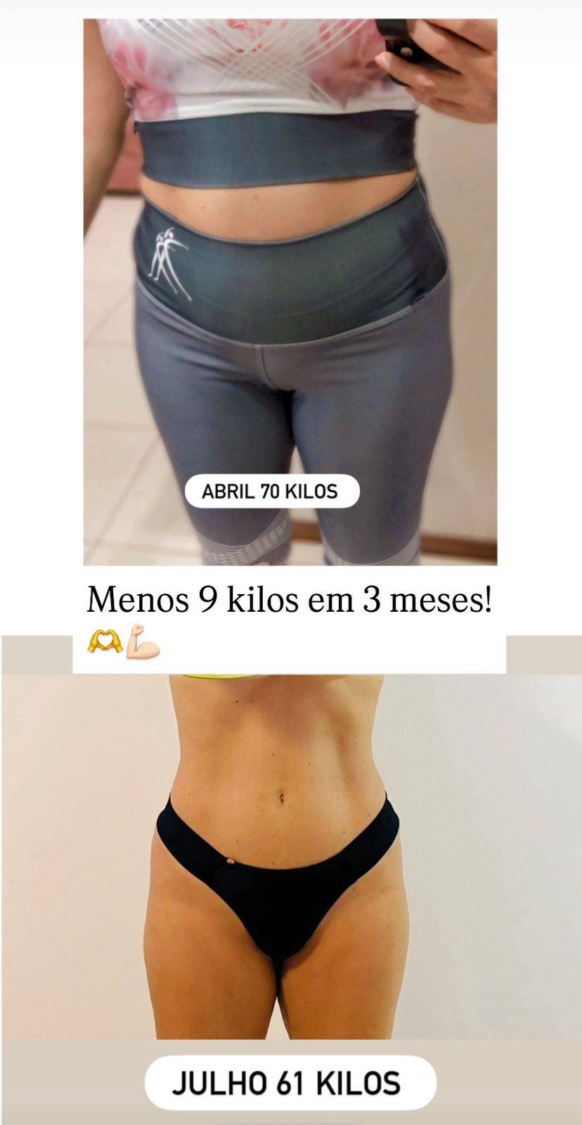 Feedback de cliente - Perda de peso